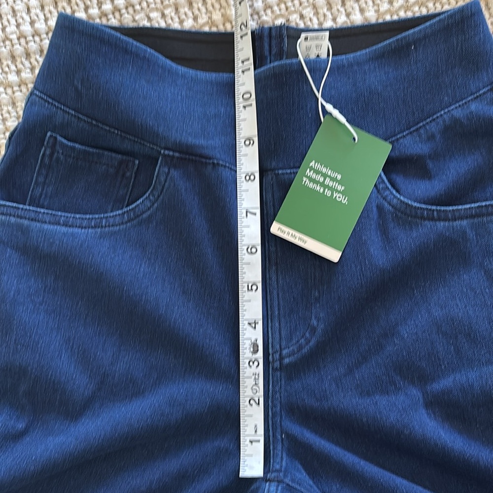 Halara Flex High-Waisted Stretchy Knit Jeans - Picture 8 of 10